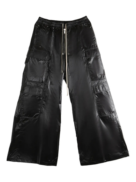  Rick Owens Drawstring Cargo Pants - Black 