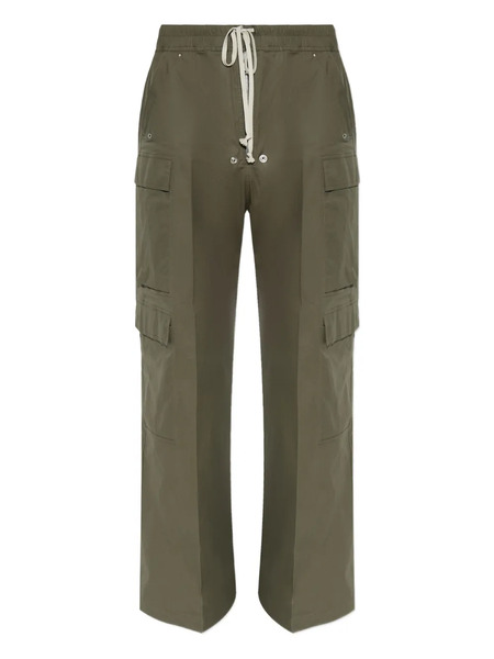  Rick Owens Drawstring Cargo Trousers - Green 