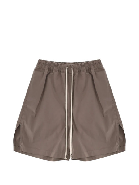  Rick Owens Drawstring-fastening Split Shorts - Neutrals 