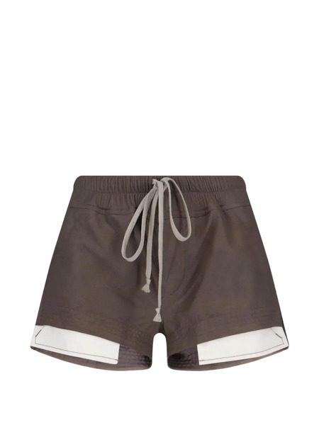  Rick Owens Drawstring Split Trousers - Brown 