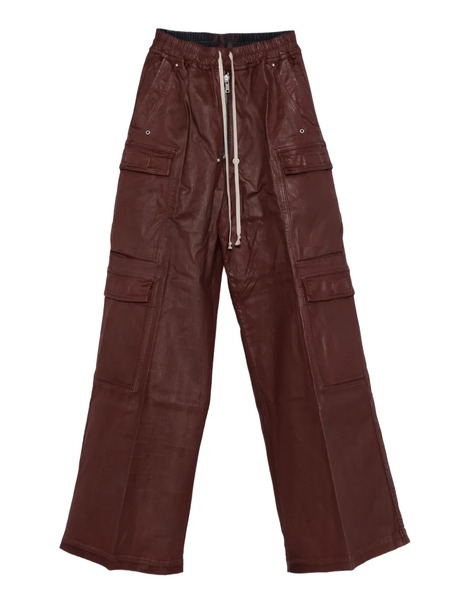  Rick Owens Drkshdw Cargo-pocket Drawstring Trousers - Red 
