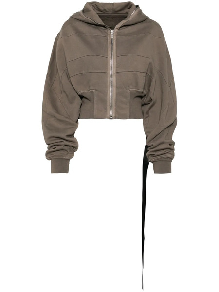  Rick Owens Drkshdw Collage Gimp Hoodie - Brown 