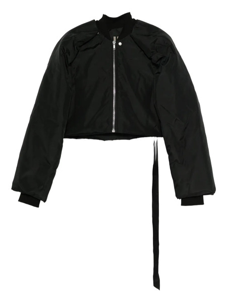  Rick Owens Drkshdw Cropped Bomber Jacket - 09 Black 