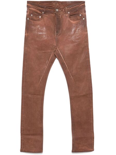 Rick Owens Drkshdw Detroit Cut Jeans - Brown 