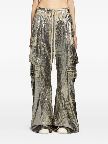  Rick Owens Drkshdw Double-cargo Trousers - Silver 