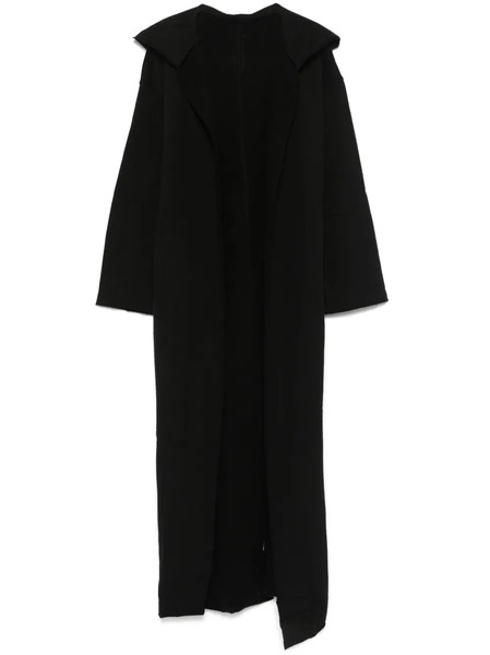  Rick Owens Drkshdw Dragging Coat - Black 
