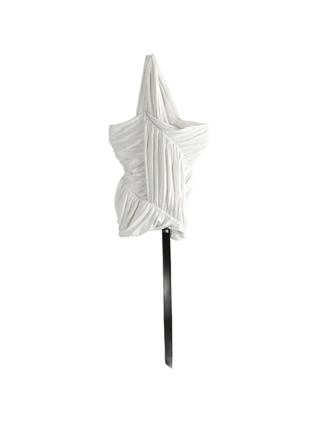  Rick Owens Drkshdw Draped One-shoulder Top - White 