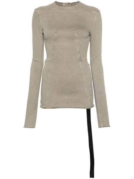  Rick Owens Drkshdw Edfu Denim Top - Grey 