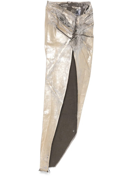  Rick Owens Drkshdw Edfu Maxi Skirt - Gold 