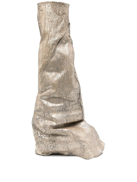  Rick Owens Drkshdw Fetish Boots - Gold 
