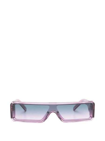  Rick Owens Drkshdw Geth Gradient-lense Sunglasses - Purple 