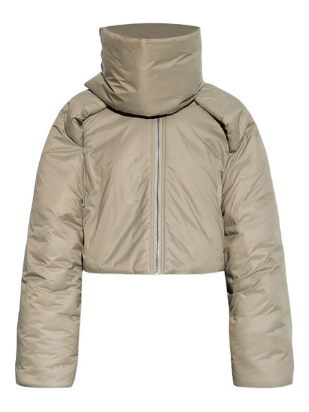  Rick Owens Drkshdw High-neck Zip-up Jacket - Neutrals 