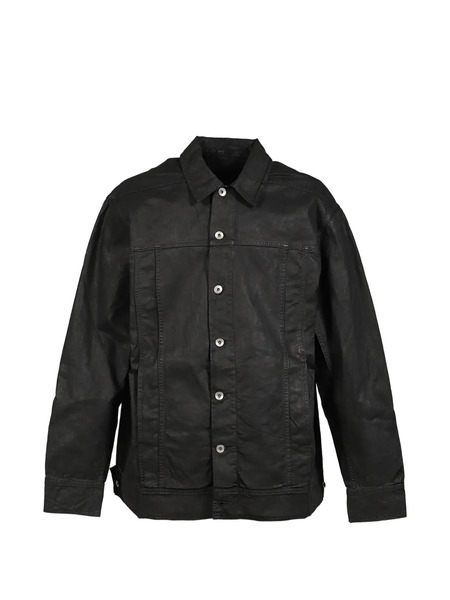  Rick Owens Drkshdw Jumbo Worker Jacket - Black 