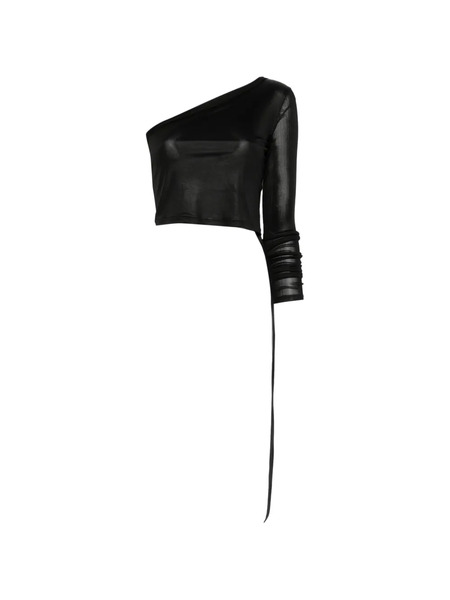  Rick Owens Drkshdw One-shoulder Top - Black 