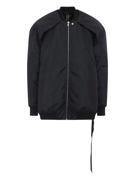  Rick Owens Drkshdw Padded Zip-front Bomber Jacket - Black 