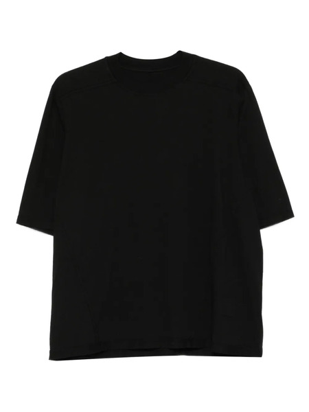 Rick Owens Drkshdw Short-sleeve Draped-hem Top - Black 
