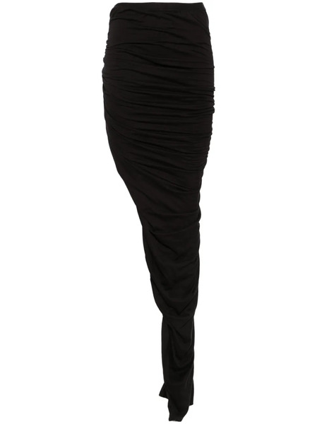  Rick Owens Drkshdw Soft Edfu Maxi Skirt - Black 