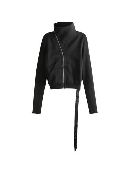  Rick Owens Drkshdw Zip-up Sweatshirt - Black 