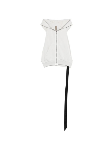  Rick Owens Drkshdw Zipped Hoodie - Neutrals 