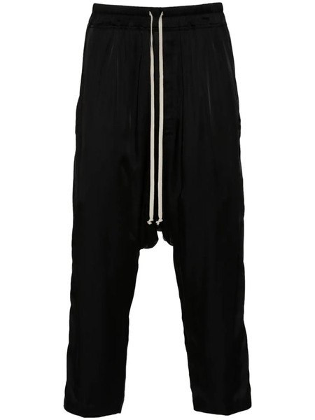  Rick Owens Drop-crotch Trousers - Black 