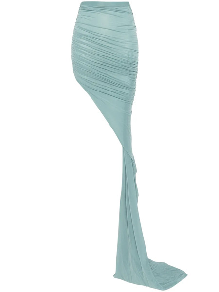  Rick Owens Edfu Maxi Skirt - Blue 