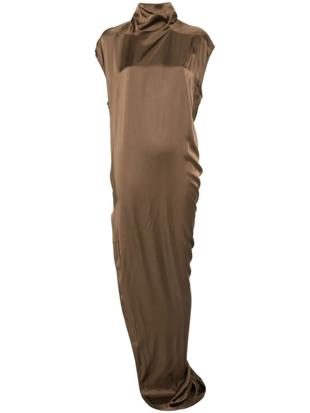  Rick Owens Edfu T Maxi Dress - Brown 