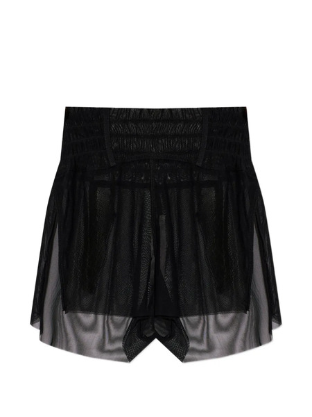  Rick Owens Elasticated-waistband Shorts - Black 