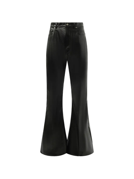  Rick Owens Flared Trousers - Black 