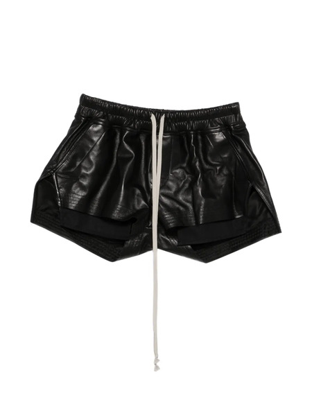 Rick Owens Fog Drawstring Shorts - Black 