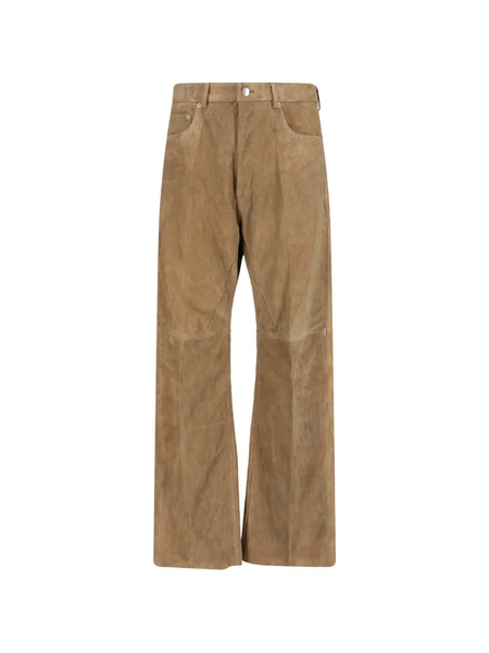  Rick Owens Geth Suede Trousers - Neutrals 