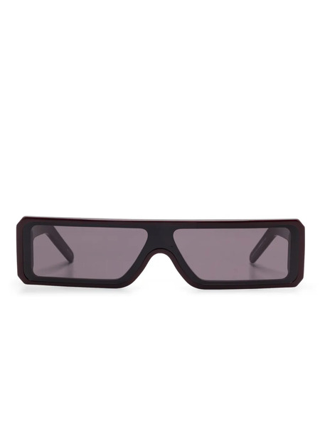  Rick Owens Geth Sunglasses - Red 