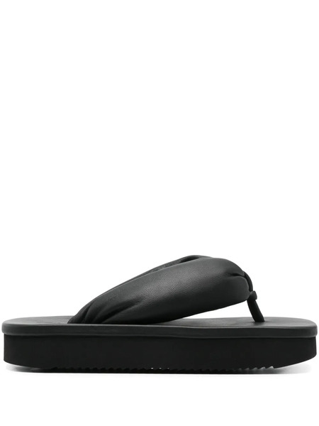  Rick Owens Hollywood Flip Flops - Black 