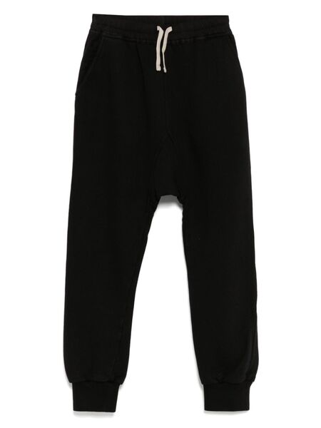  Rick Owens Kids Drawstring Joggers - Black 