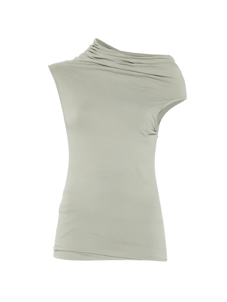  Rick Owens Lilies Lola Draped Top - Green 