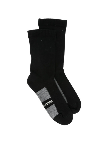  Rick Owens Logo-print Socks - Black 