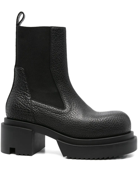  Rick Owens 60mm Beatle Bogun Platform Boots - Black 