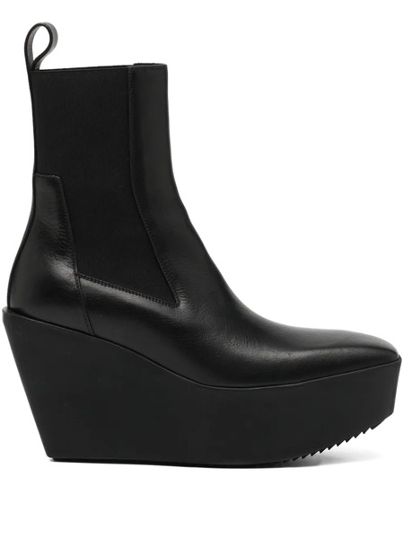  Rick Owens 110mm Beatle Boots - Black 