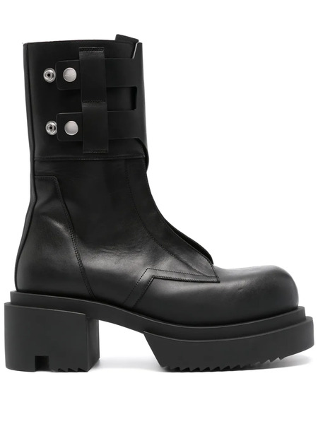  Rick Owens 80mm Field Bogun Boots - Black 