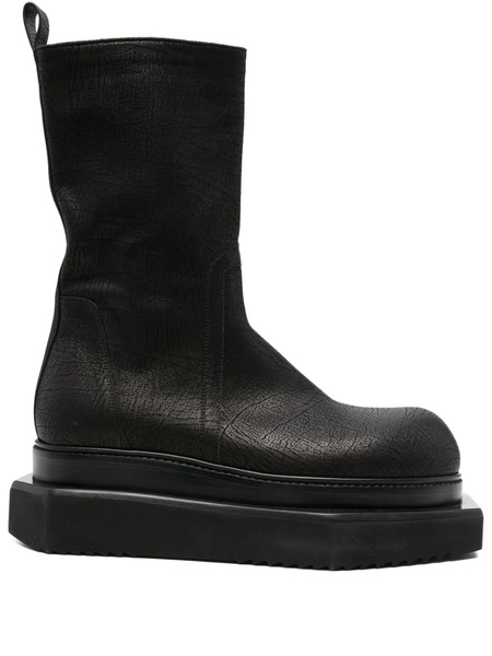  Rick Owens 40mm Turbo Cyclops Platform Boots - Black 