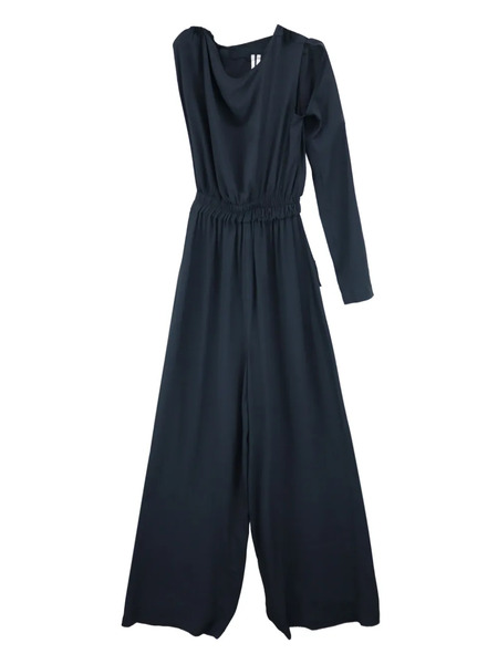  Rick Owens One-shoulder Jumpsuit - Black 