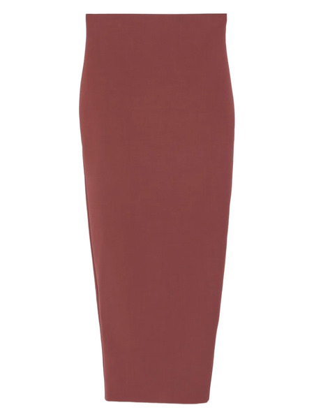  Rick Owens Pencil Midi Skirt - Pink 