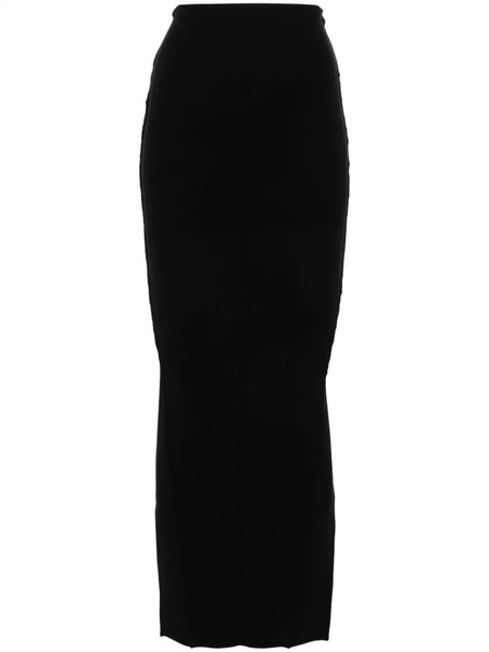  Rick Owens Pillar Maxi Skirt - Black 
