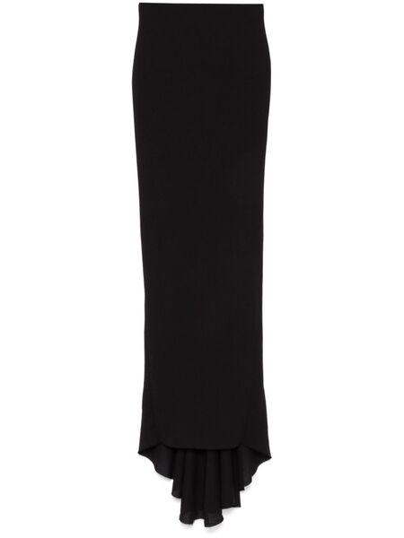  Rick Owens Pillar Maxi Skirt - Black 