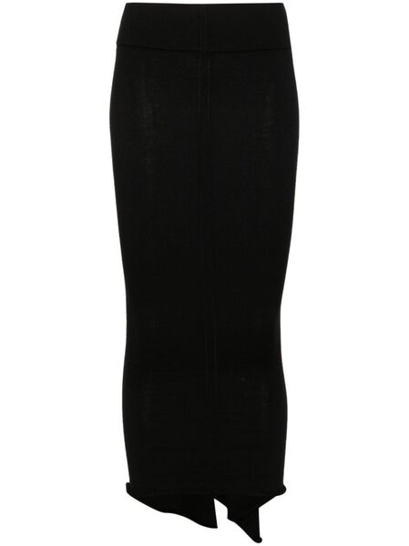  Rick Owens Porterville Fitted Skirt - Black 