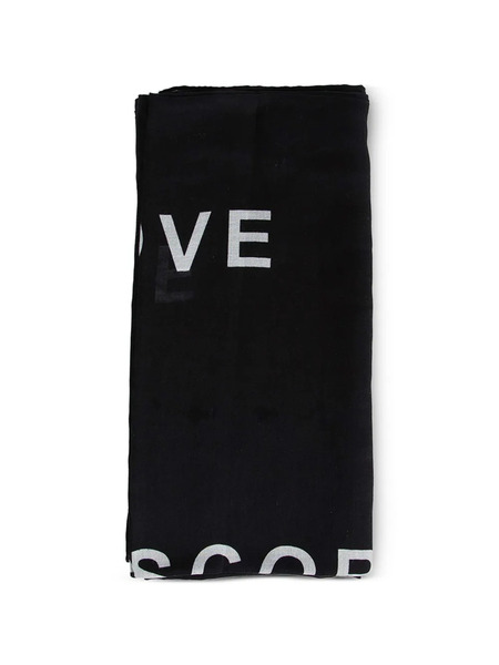  Rick Owens Printed Scarf - Black 