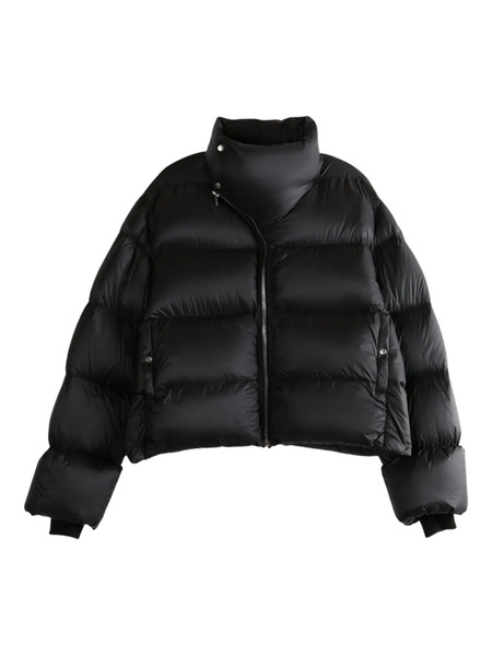  Rick Owens Quilted High-neck Jacket - Black 