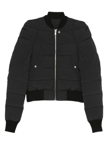  Rick Owens Quilted Zip-up Puffer Jacket - Black 