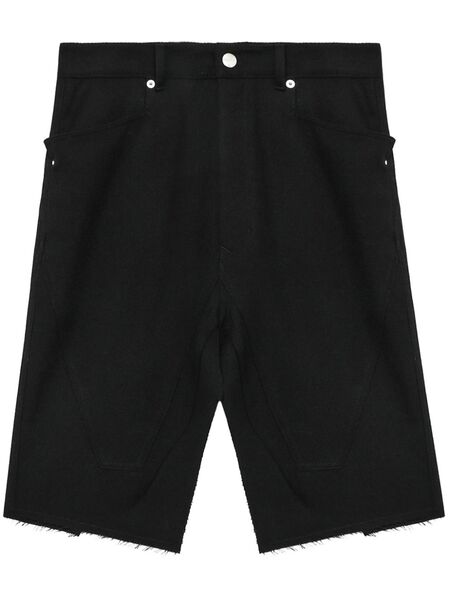  Rick Owens Raw-cut Midi Skirt - Black 