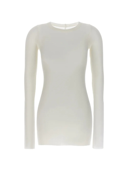  Rick Owens Rib Ls T T-shirt - Neutrals 