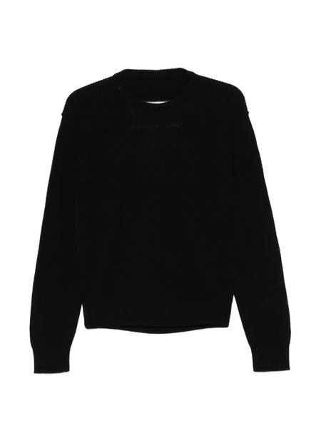  Rick Owens Ribbed Jumper - Black 